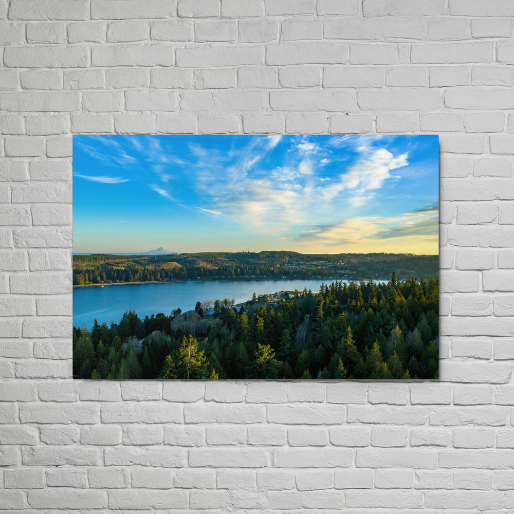 Port Ludlow Bay Wall Art - Glossy Metal Print