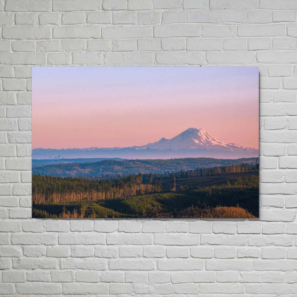 Seattle-Tahoma Wall Art - Glossy Metal Print
