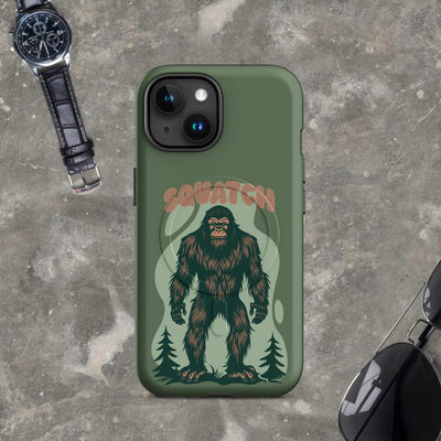 Sasquatch Encounter MagSafe® Tough Case for iPhone® - Bigfoot Design
