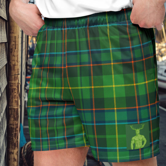 Untamed Tartan Mesh Cernunnos Shorts – Summer Adventure Wear