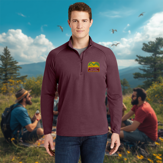Enchanted Valley Quarter-Zip Pullover
