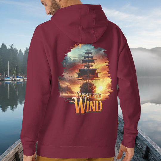 "Catch the Wind" Hoodie – Galleon Ship Streetwear