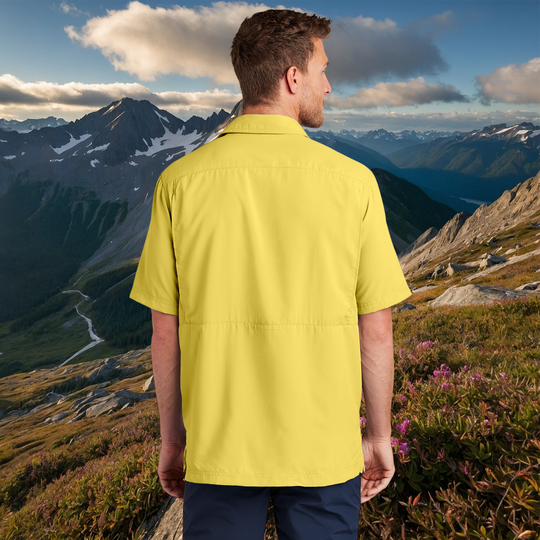 "Look Up" Embroidered Alien UV Shirt – Moisture-Wicking