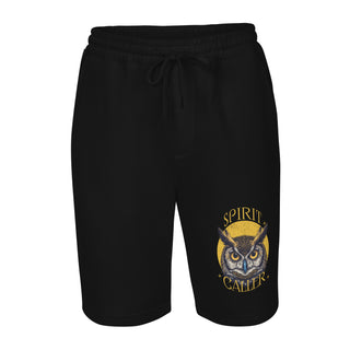 Spirit Caller Fleece Shorts – Owl Wisdom Lounge