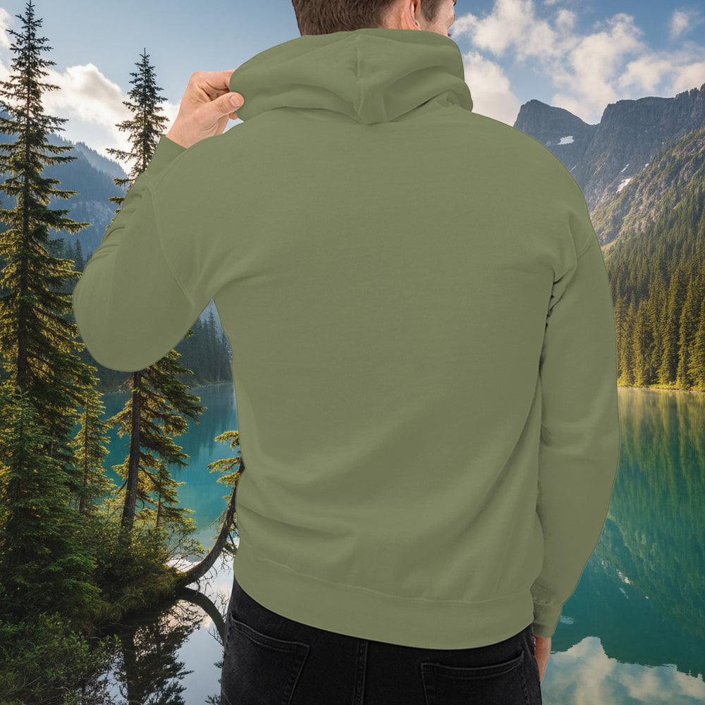 Ticket To Paradise Hoodie – Peninsula Sunset Lake Cotton Blend Pullover