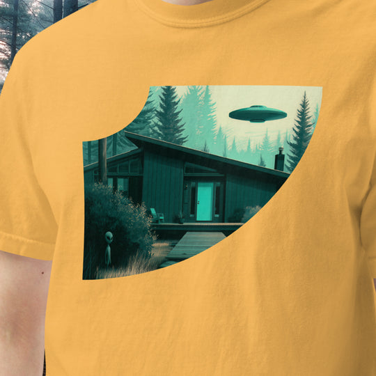 The Mid-Century Strange Visitors Garment-Dyed Tee
