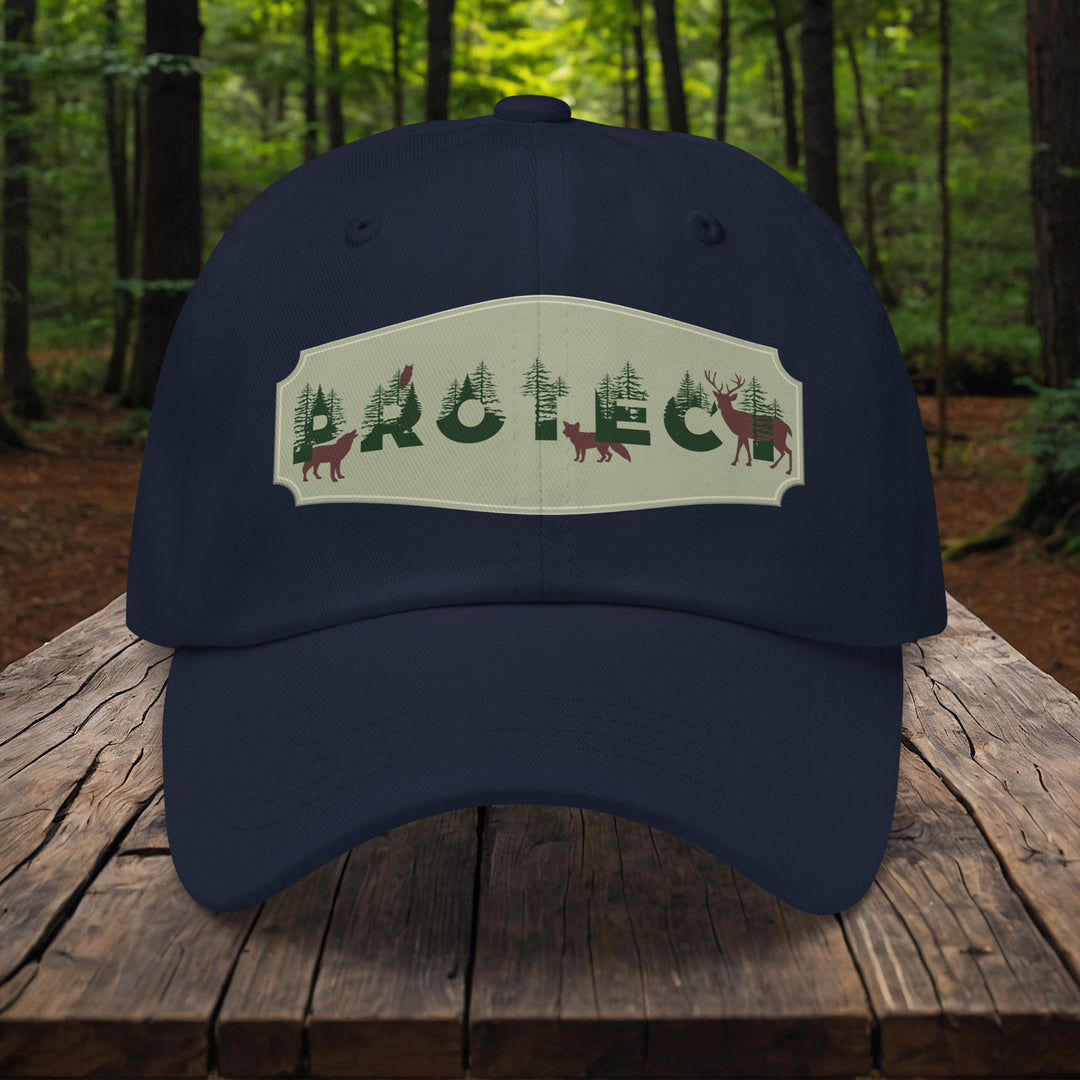 Protect the Wild Dad Hat – Olympic Lore Twill