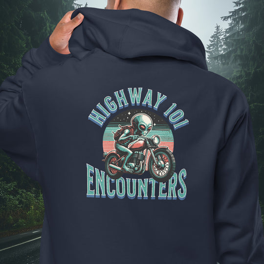 Highway 101 Encounters Zip Hoodie