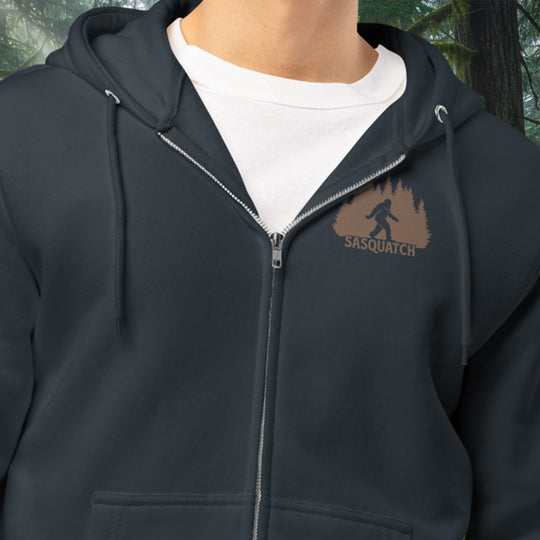 Sasquatch Zip Hoodie – Olympic Myth Fleece