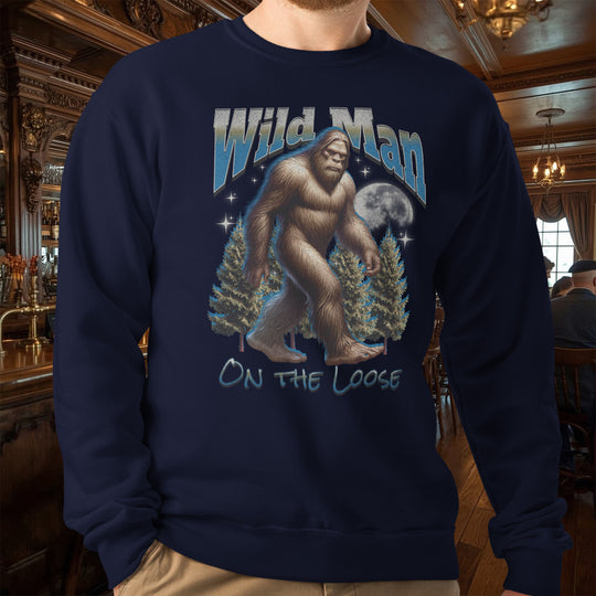 Wild Man On The Loose Crewneck