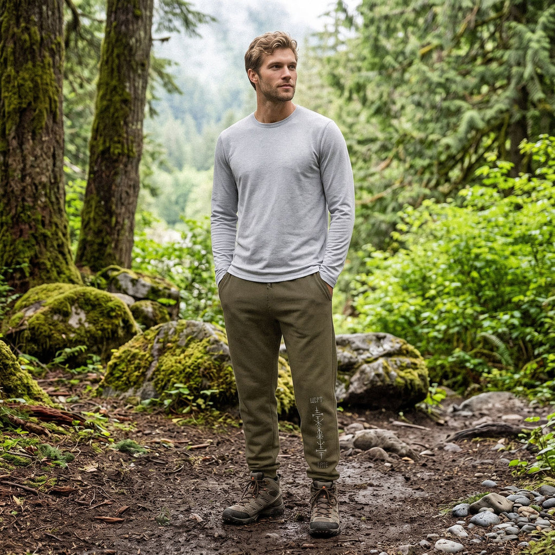 Norse Magic Fleece Sweatpants – Drawstring Bottoms