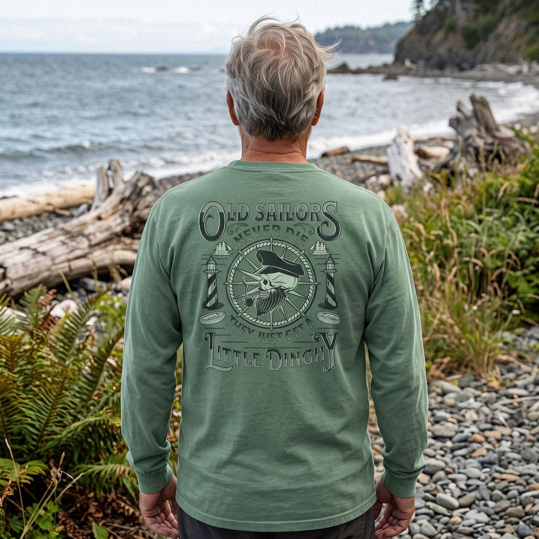 Old Sailors Garment-Dyed Heavyweight Long Sleeve Shirt
