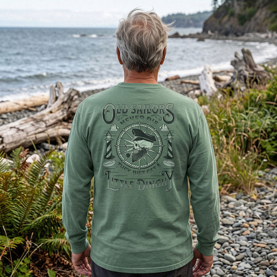 Old Sailors Garment-Dyed Heavyweight Long Sleeve Shirt