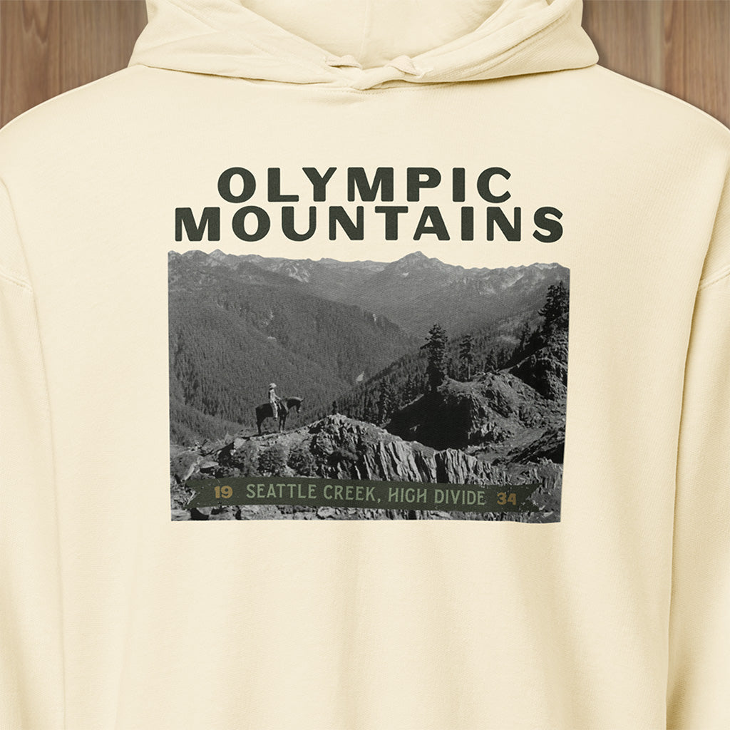The Olympic Mountains "High Divide" Lightweight Hoodie
