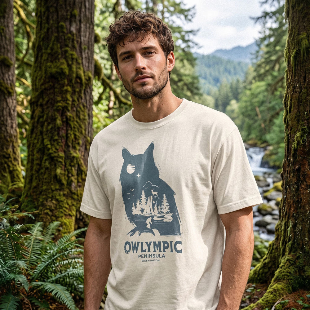 The "Owlympic" Peninsula Oversized Heavyweight Tee