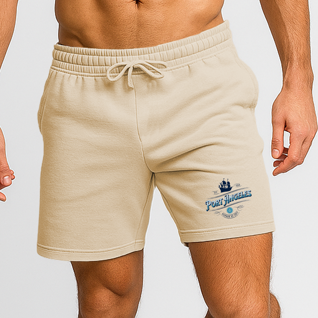 Port Angeles Fleece Sweat Shorts – Lightweight, Relaxed Fit for Summer Comfort