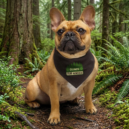 Paw-Ninsula Dog Trail Bandana