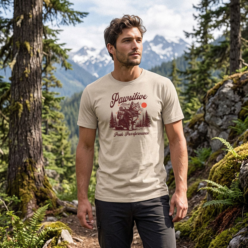 The Peak Purrformance Organic Tee