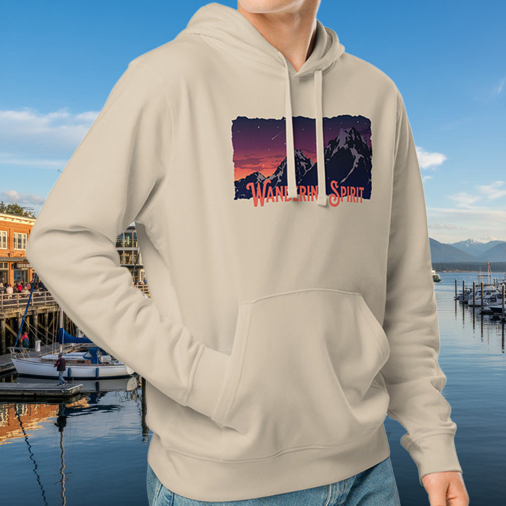 Wandering Spirit Hoodie – Organic Cotton Mid-Weight Peninsula Peaks Pullover