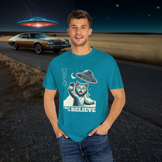 Feline Witness Tee – I Want To Believe
