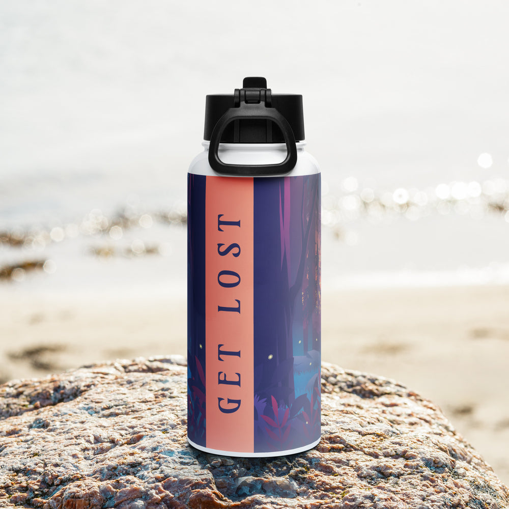 Lost Lights 32 oz Vacuum Bottle – Firefly Glow Stainless Steel