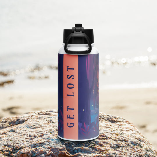 Lost Lights 32 oz Vacuum Bottle – Firefly Glow Stainless Steel