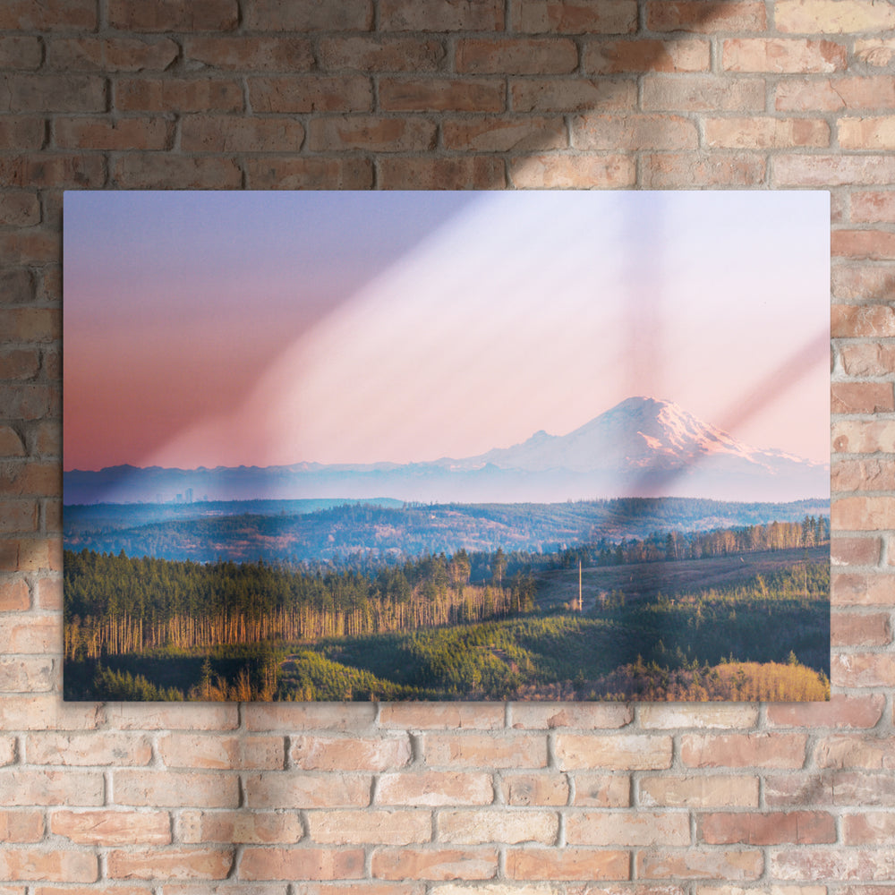 Seattle-Tahoma Wall Art - Glossy Metal Print