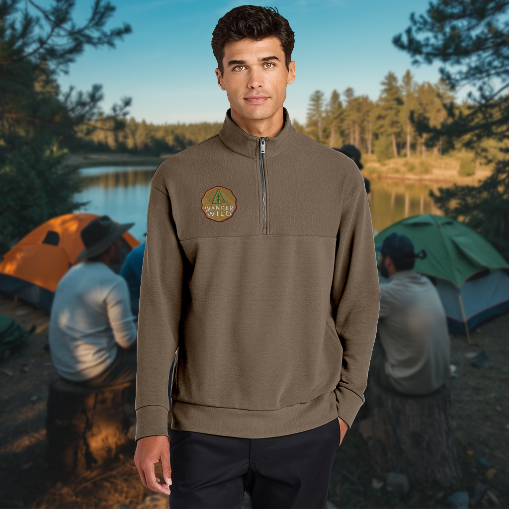 Wander Wild Quarter-Zip Pullover
