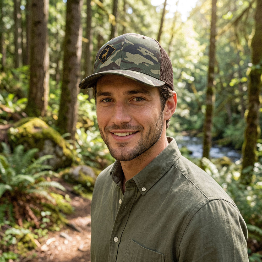 The Timber Scout Camo Trucker
