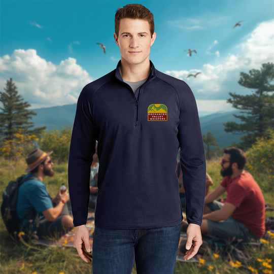 Enchanted Valley Quarter-Zip Pullover