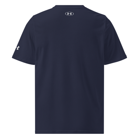 Aliens Explore Under ArmourⓇ Athletic T-Shirt – Futuristic Backpacking Design