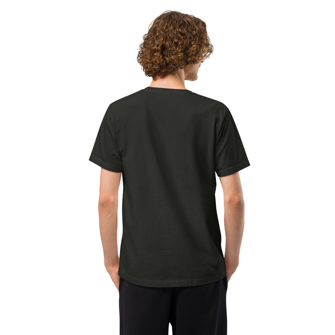 "Attempted Murder at Discovery Bay" Crow Tee – Oversized Vintage Washed Cotton (Heavyweight Streetwear)