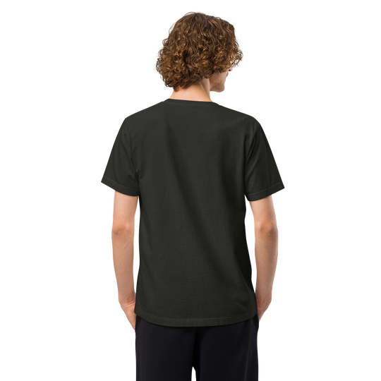 "Attempted Murder at Discovery Bay" Crow Tee – Oversized Vintage Washed Cotton (Heavyweight Streetwear)