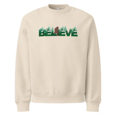 The Deep Timber Bigfoot "Believe" Oversized Fleece