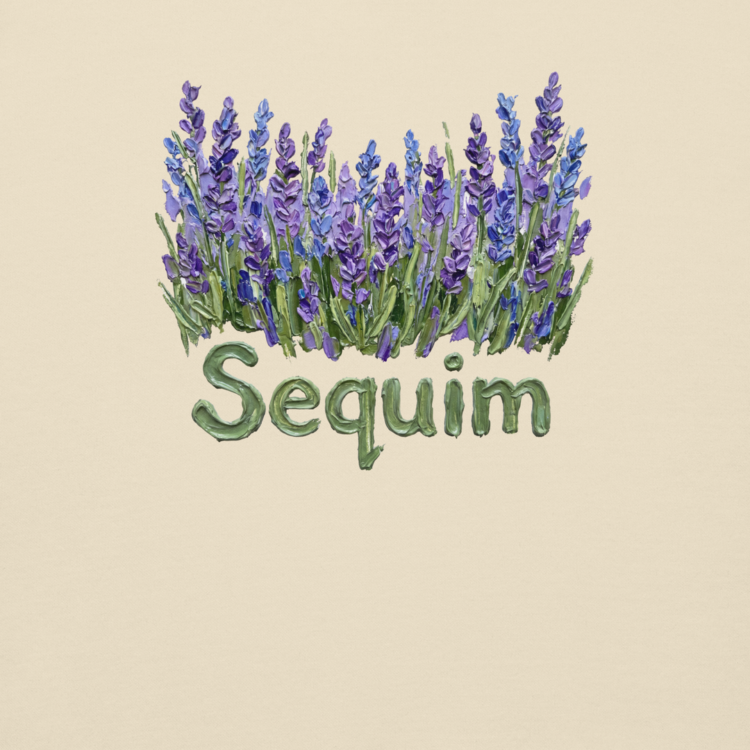 Sequim Lavender Fields Fleece
