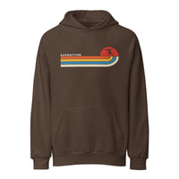 Sasquatch Expedition Retro Stripes Super-Heavyweight Hoodie