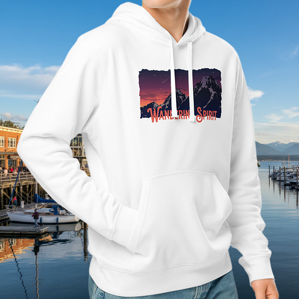 Wandering Spirit Hoodie – Organic Cotton Mid-Weight Peninsula Peaks Pullover