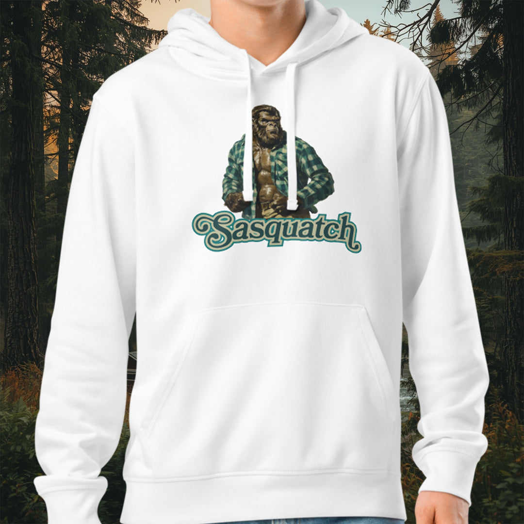Sasquatch, Zaddy of the Hoh Rainforest Organic Mid-Weight Hoodie