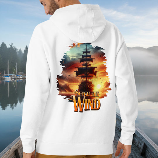 "Catch the Wind" Hoodie – Galleon Ship Streetwear