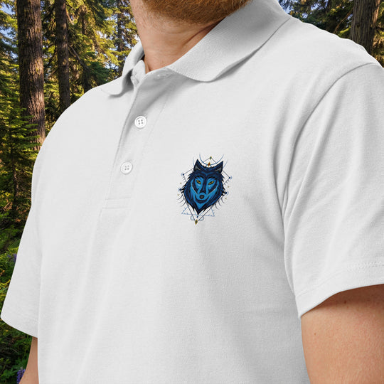 Spirit Wolf Premium Pique Polo Shirt