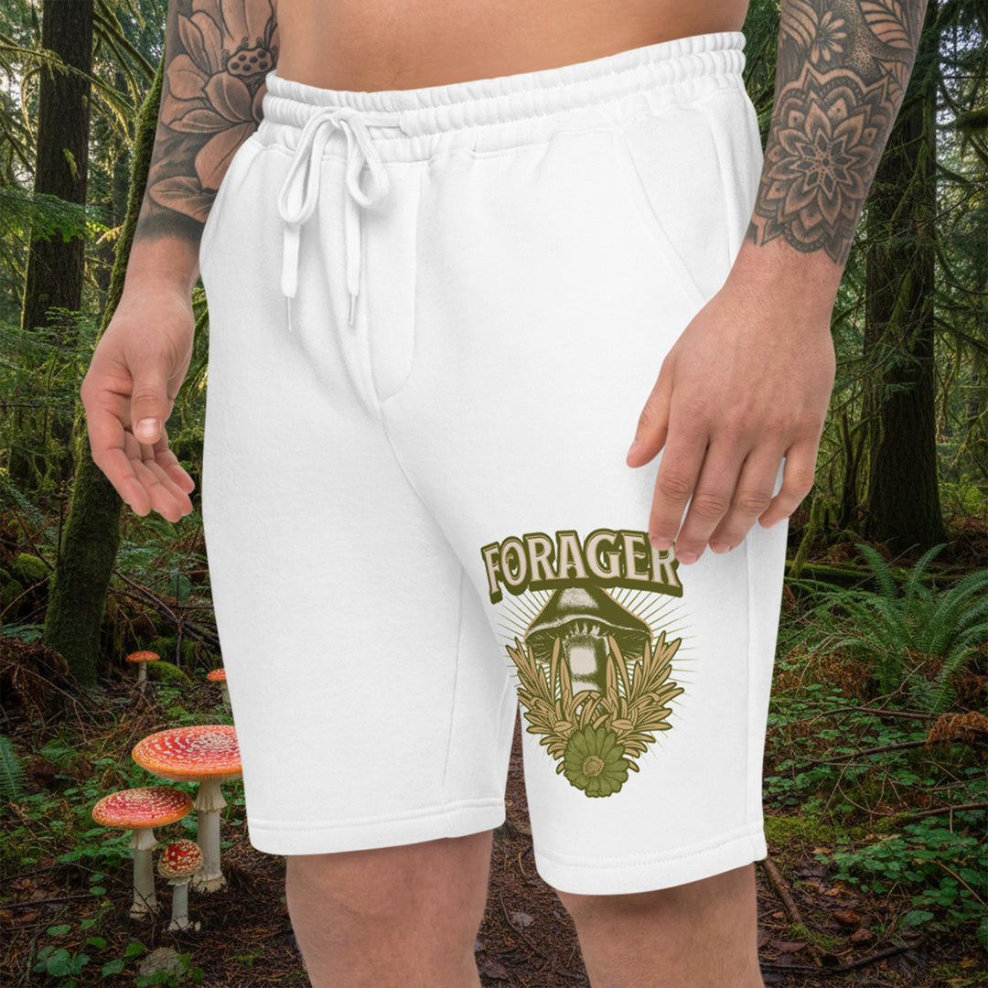 Forager Men’s Fleece Shorts – Mushroom Adventure Wear