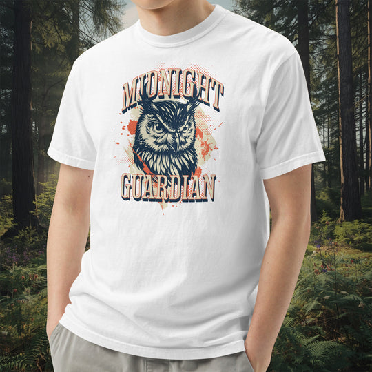 Midnight Guardian Tee – Mystical Owl Design