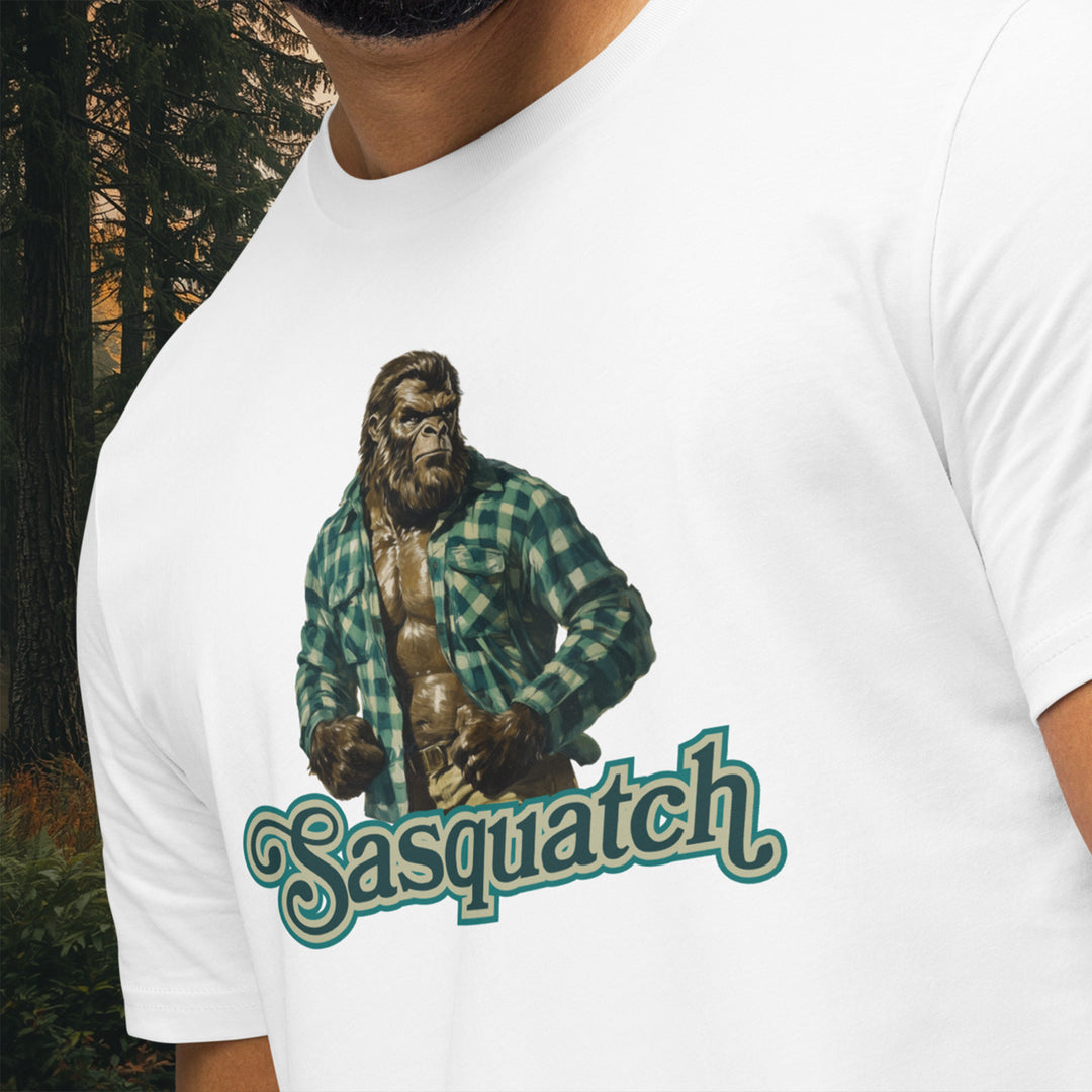 Sasquatch, Zaddy of the Hoh Rainforest Eco-Friendly T-Shirt