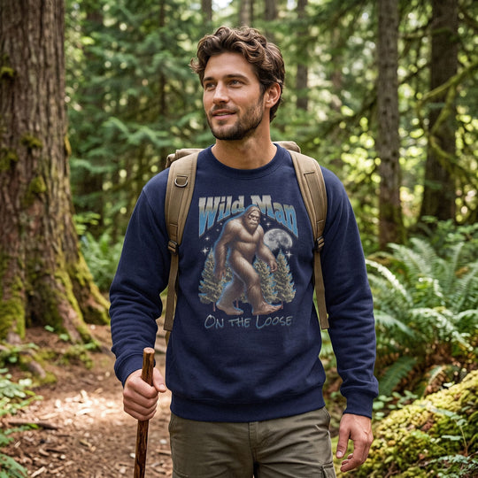 Wild Man On The Loose Crewneck