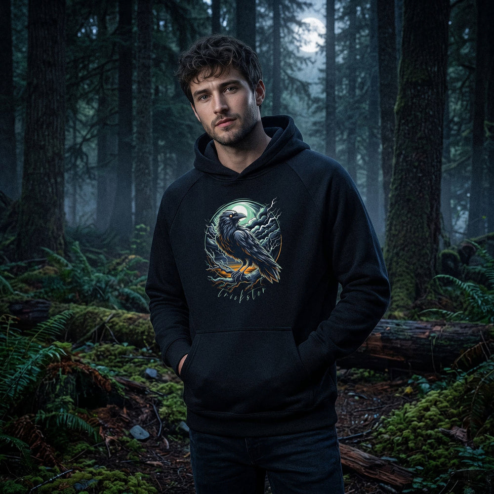 Raven Trickster Super Heavyweight Hoodie