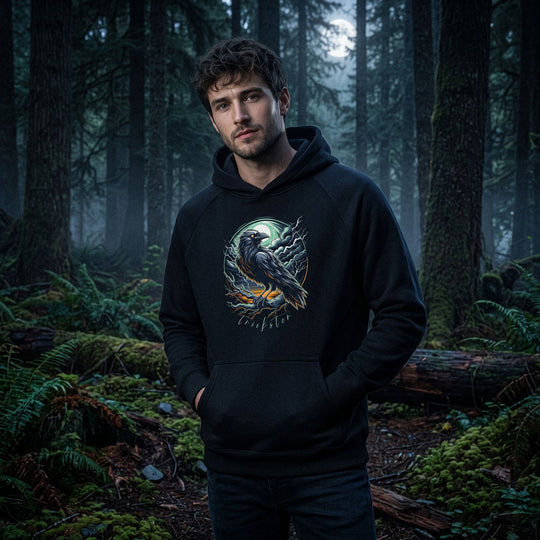 Raven Trickster Super Heavyweight Hoodie