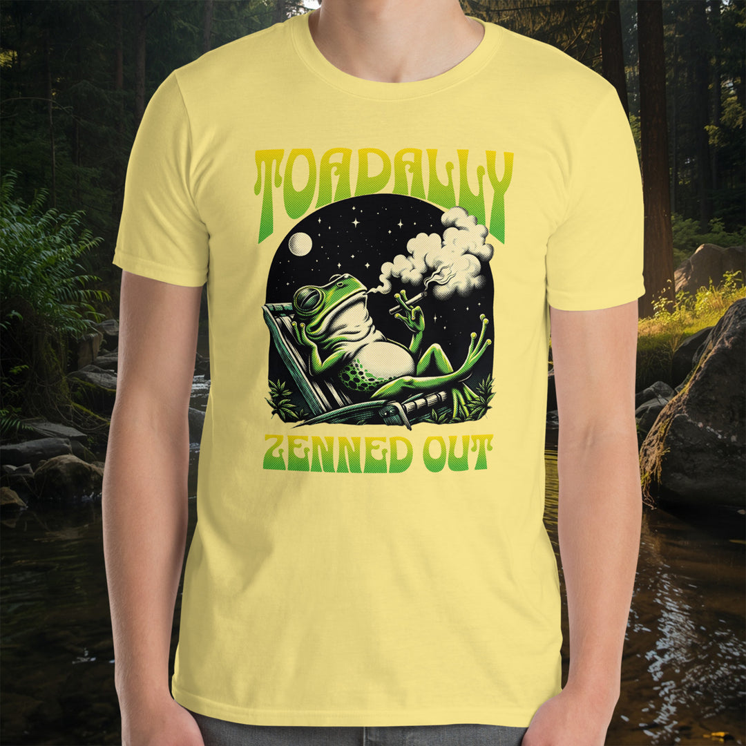 "Toadally Zenned Out" Tee – Olympic Chill Frog